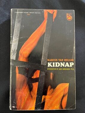 Vtg 1967 KIDNAP By Marcus Van Heller ~ Brandon House MCM 60s Sleaze PB Book